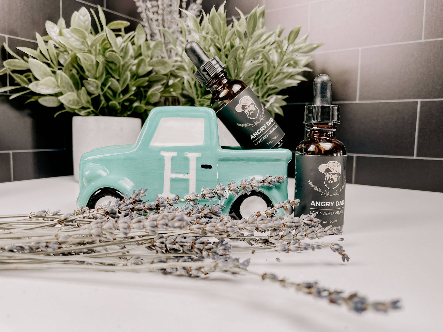 Angry Dad Lavender Infused Beard Oil