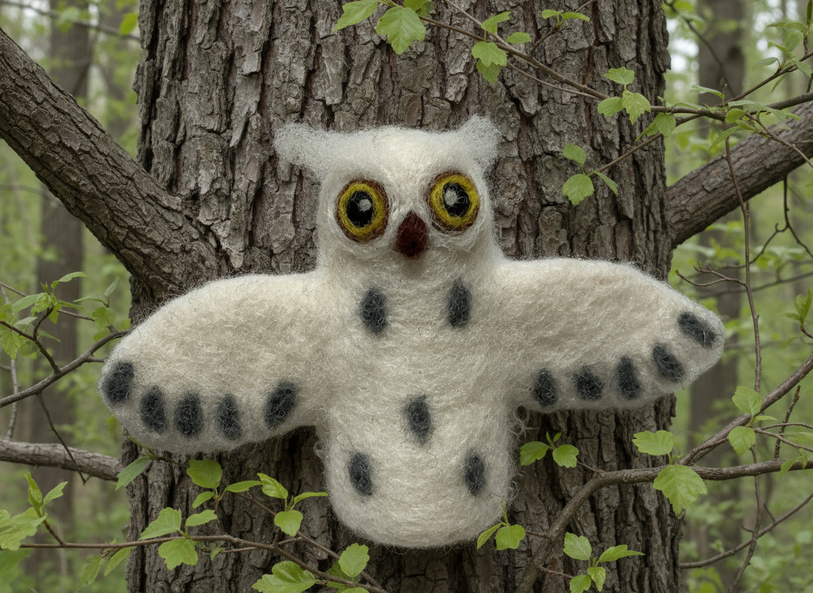 White Owl FP and Ornament 259