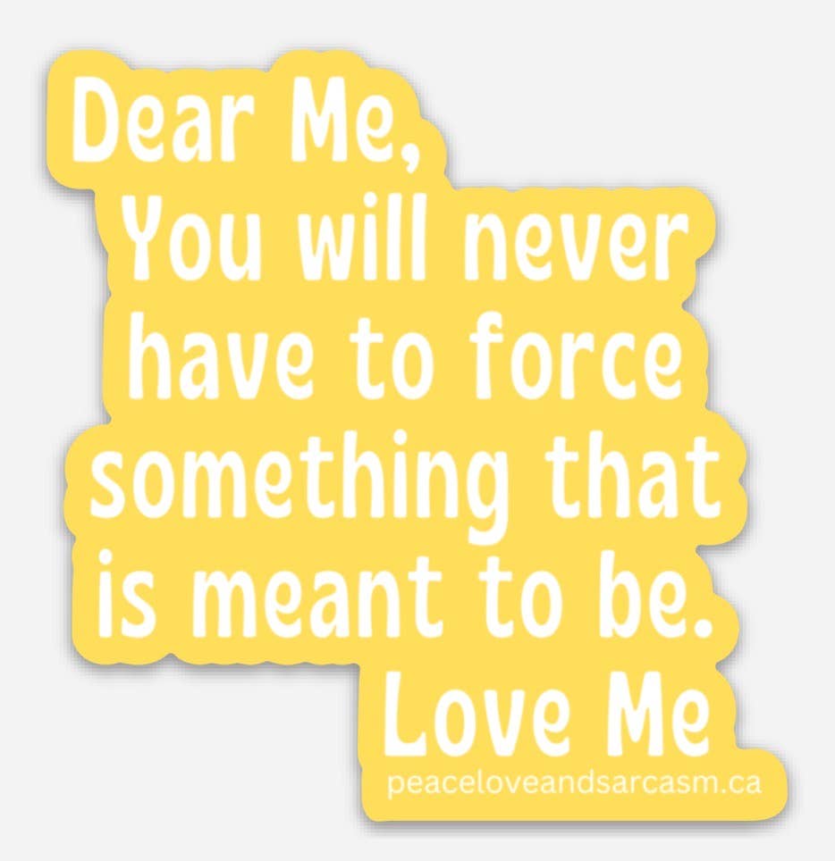 Meant to Be Sticker