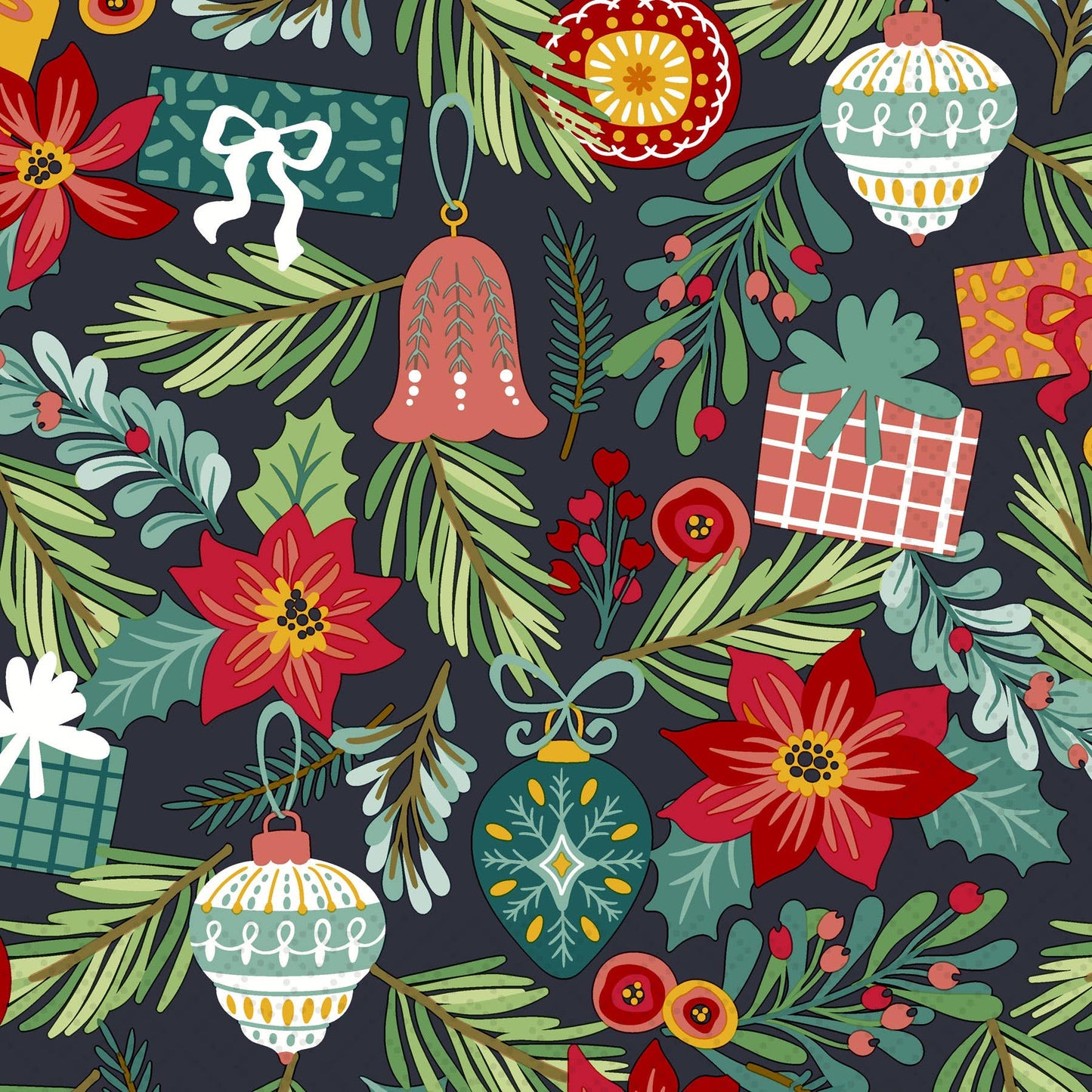 Flourish Xmas Tree - Luncheon Napkin