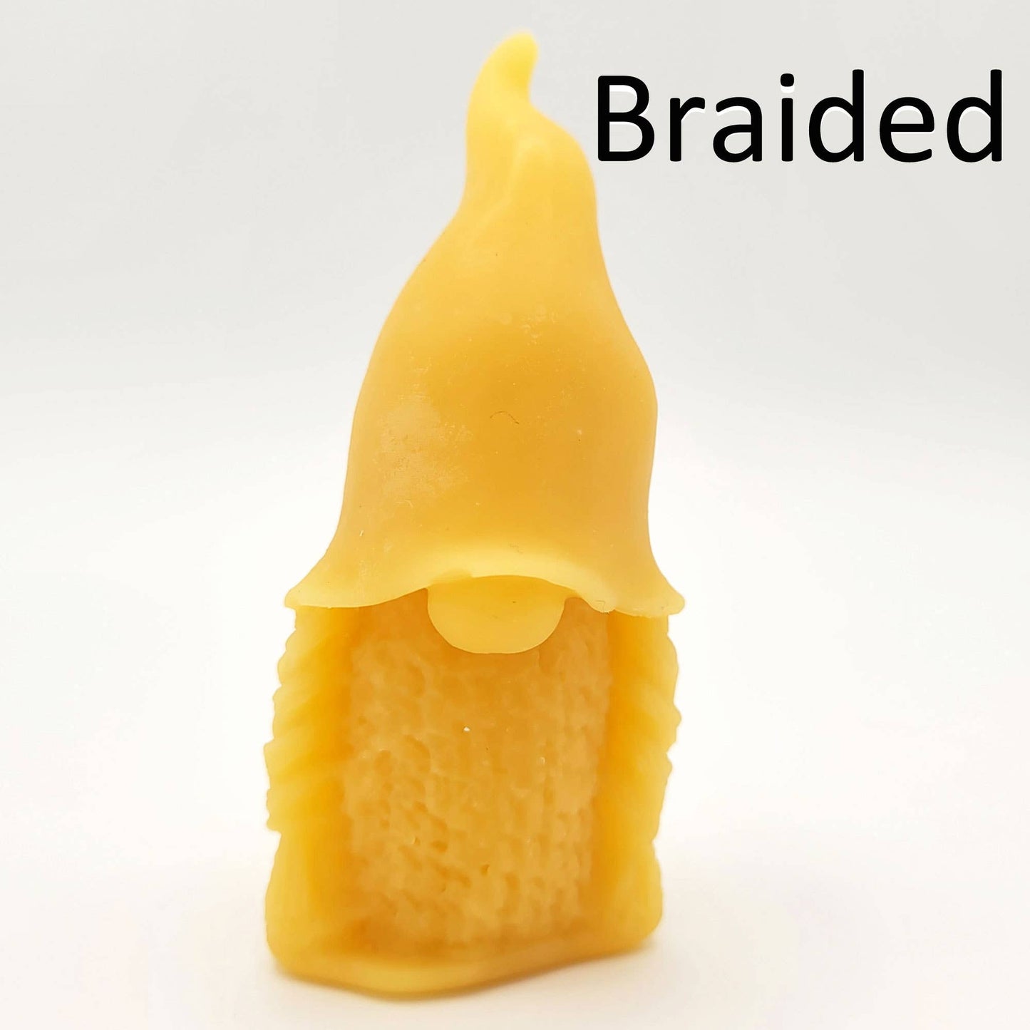 Beeswax Candle- Little Gnomes: Beekeeper Gnome
