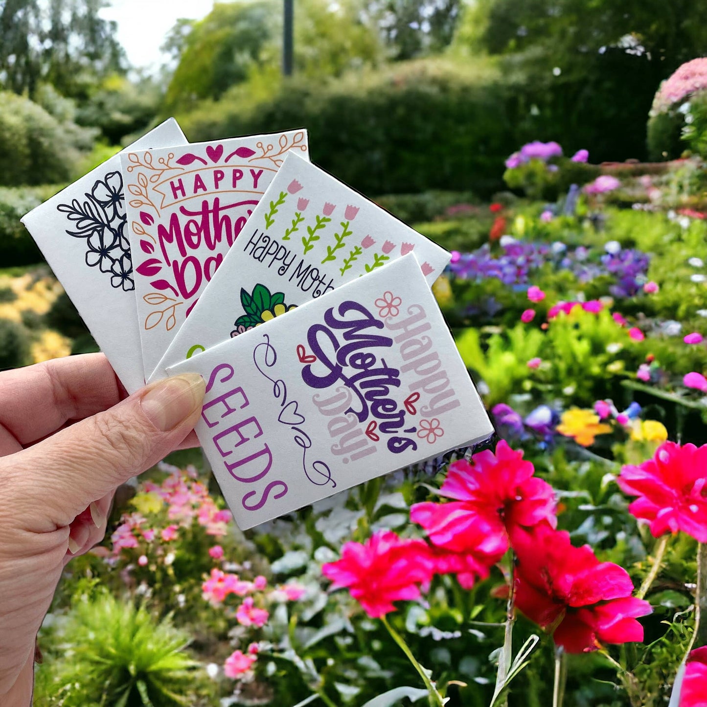 Seed Packages - Mother’s Day seed package with poppies