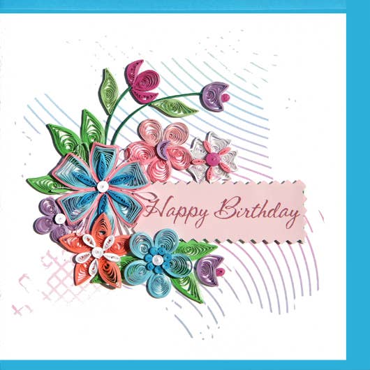 BDAY-47 Quilling Card