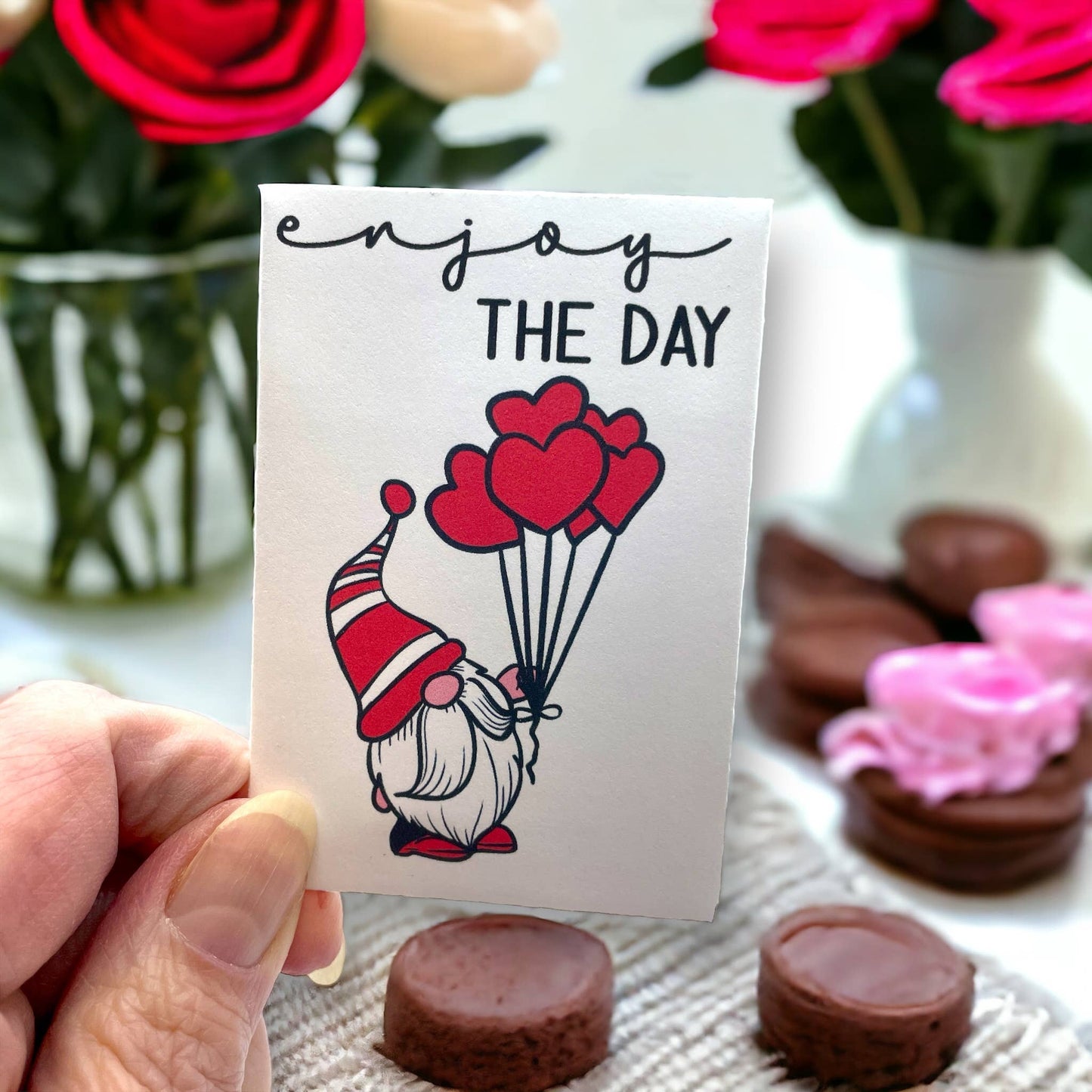 Seed Packages - Valentine’s Day with poppies
