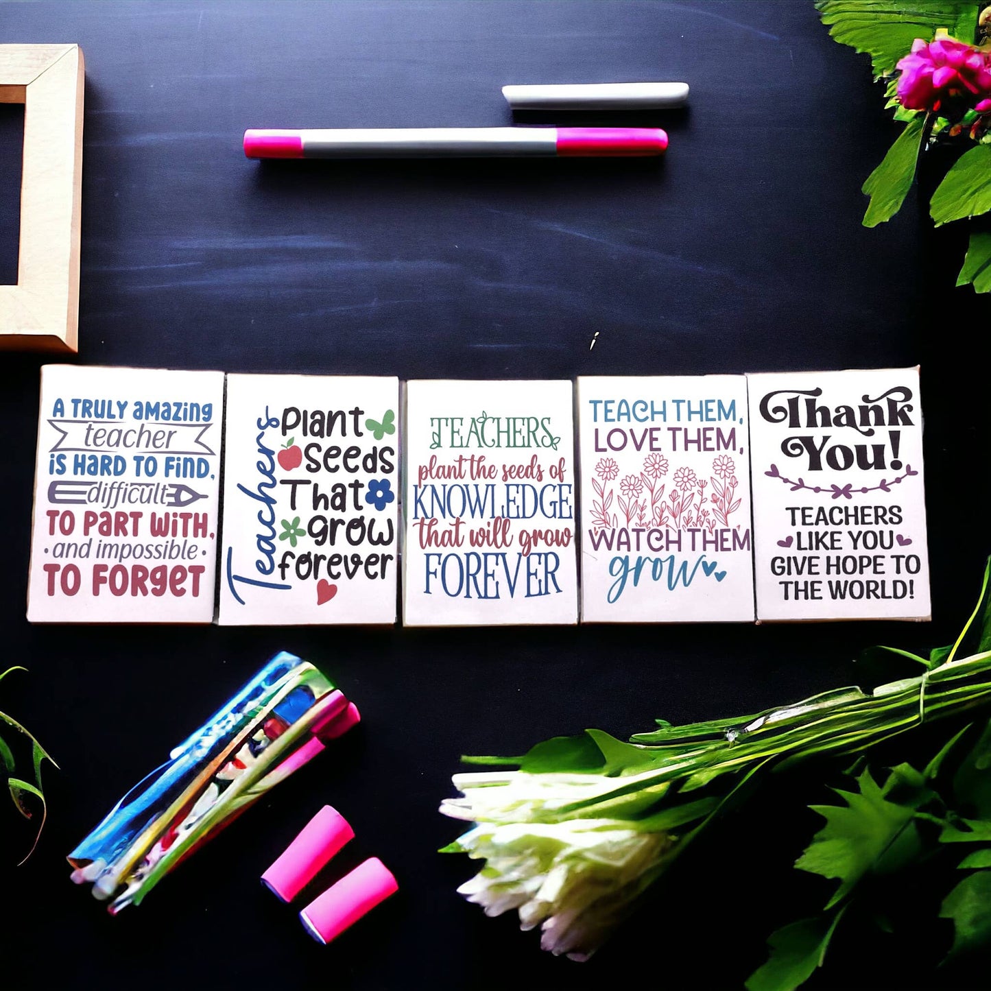 Seed Packages - Teacher Gift seed package with Wildflowers