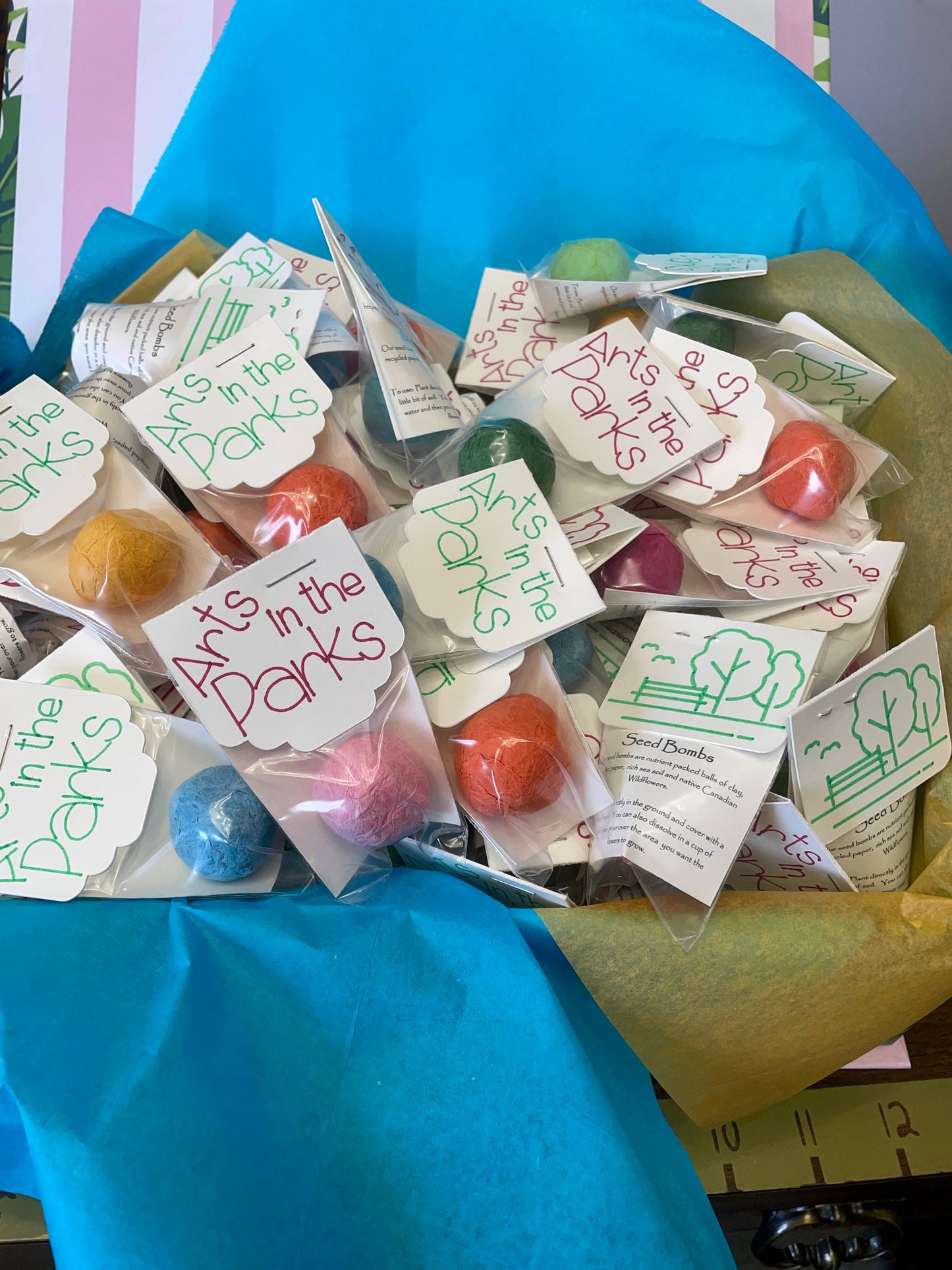 Seed Bombs - Inspirational Messages - Canadian Wildflower