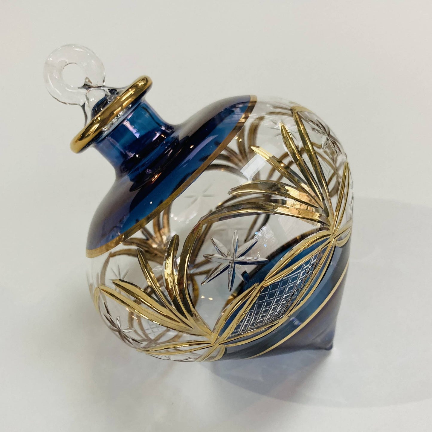 Blown Glass - Drop Blue