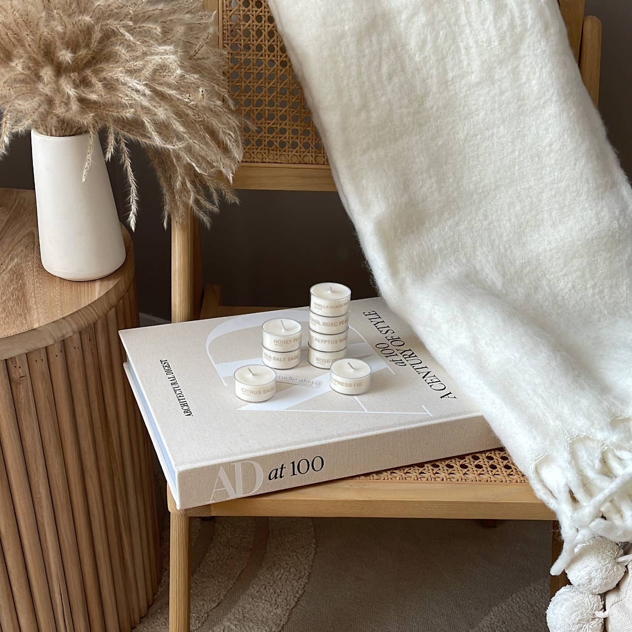 Scent Sample | Candle Sample | 0.5oz | Tea Light Candle: Citrus + Sage