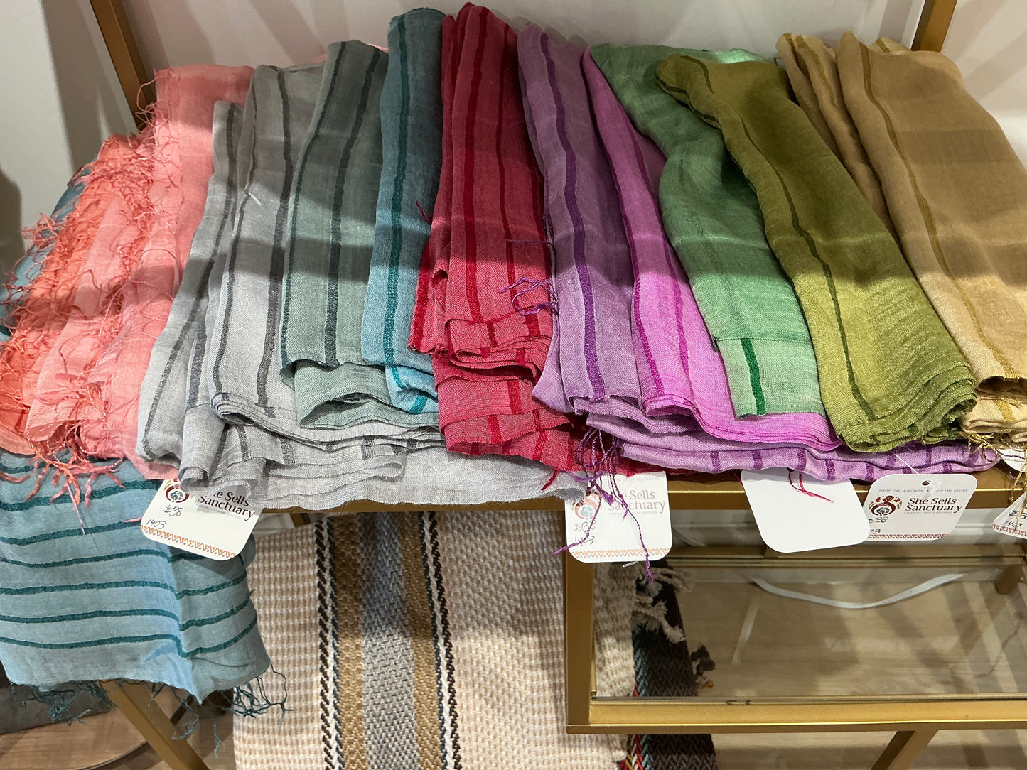 Silk scarf medium 1403 (Vietnam)