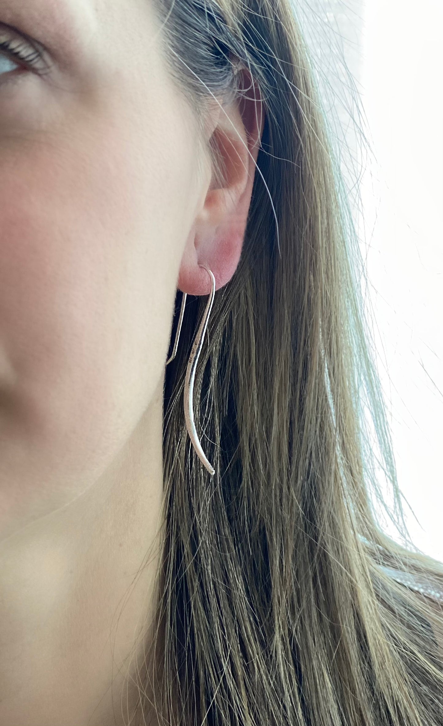 Tribal Bone Tusk Earrings TE166
