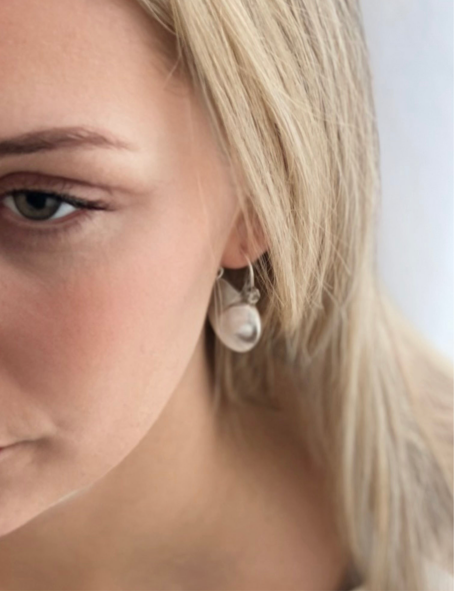 Brushed Basket Earrings TE119