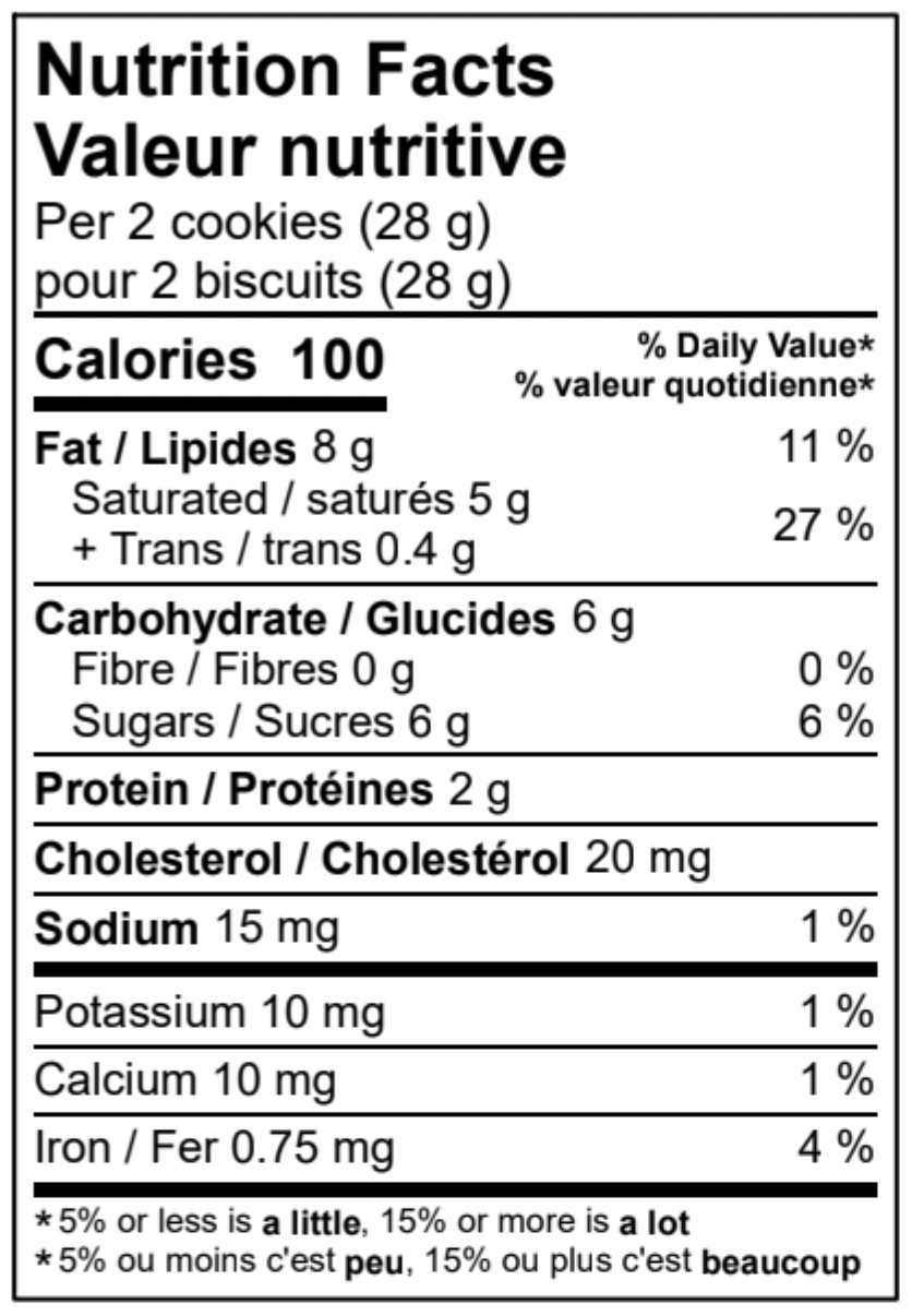 Carrot Cake Shortbread: 160 g