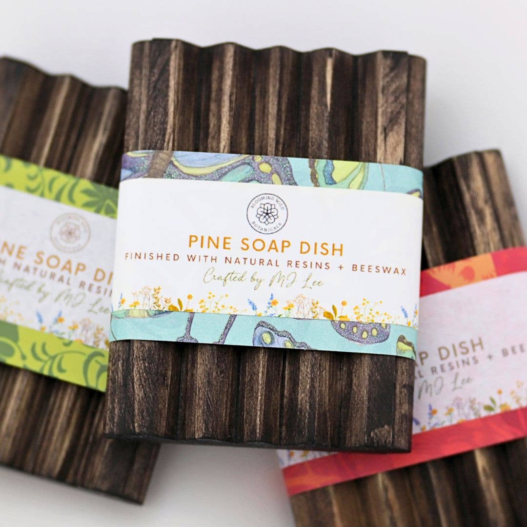 Canadian Pine Wooden Soap Dish