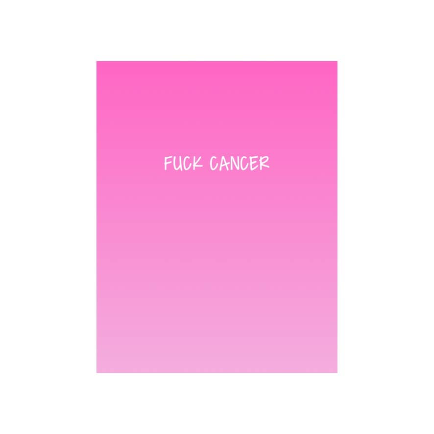 Fuck Cancer Greeting Card