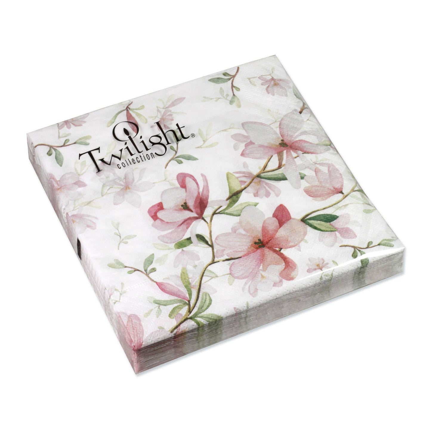 Pink Floral Luncheon Napkin