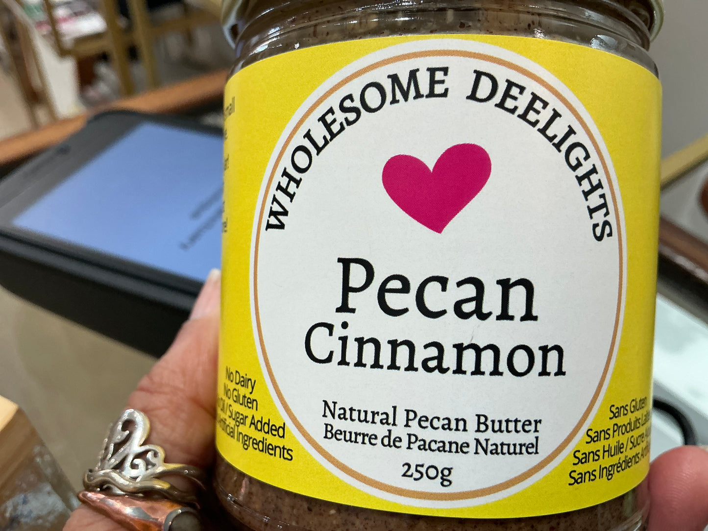 Pecan cinnamon spread