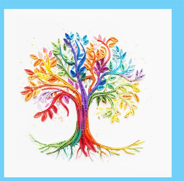 EV-8 Quilling Card