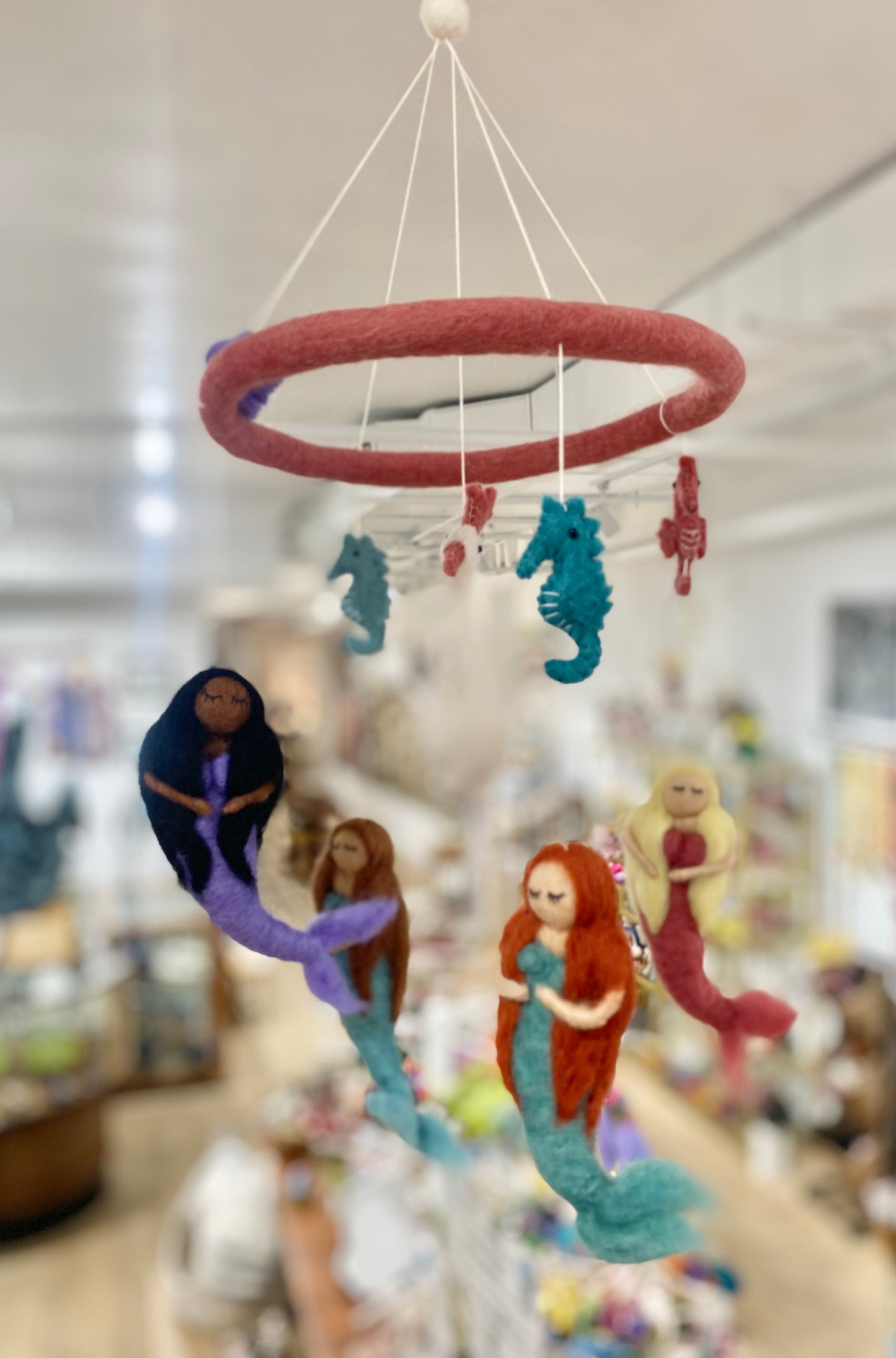 Circle Mermaid Mobile
