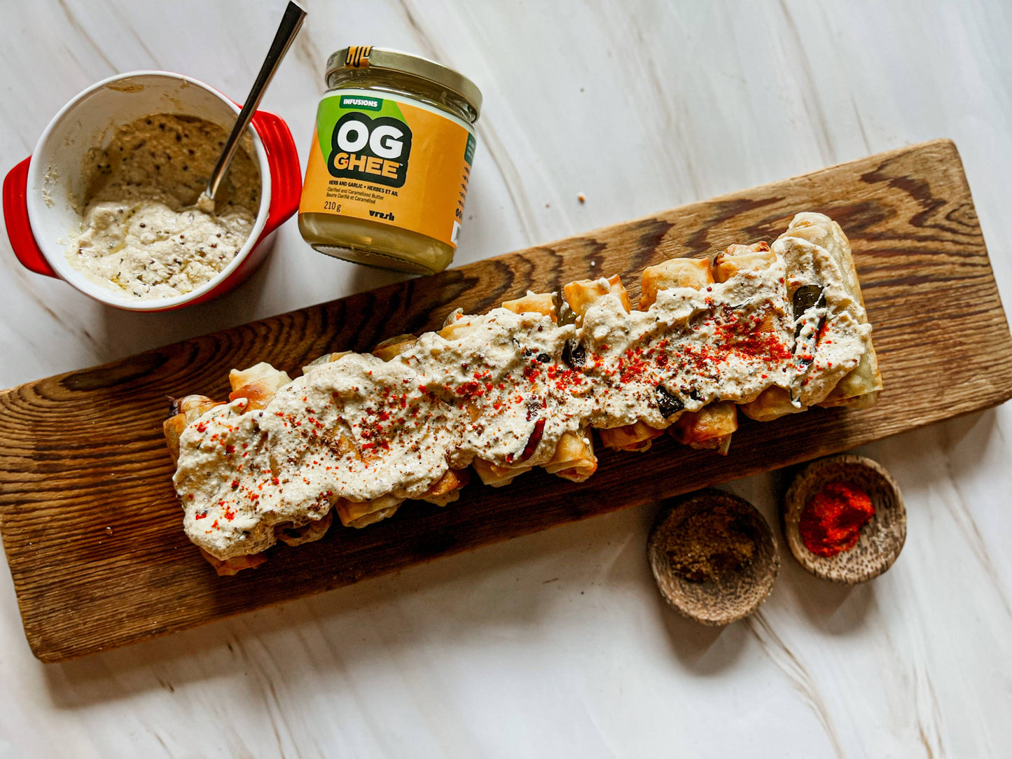 OG Herb and Garlic Ghee: 250mL