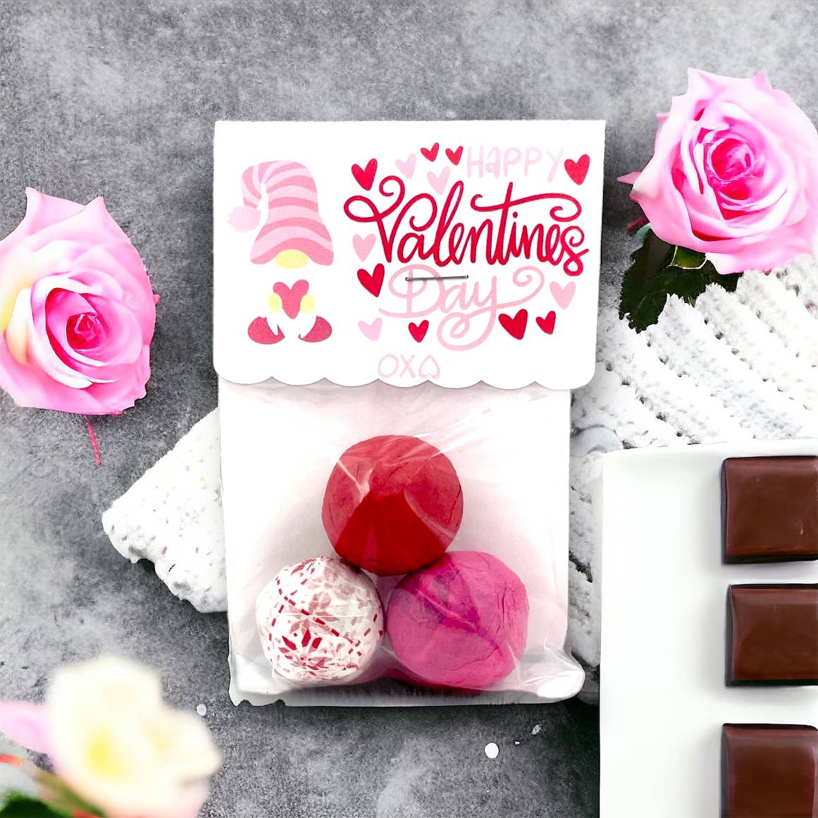 Seed Bombs - 3 Pack - Valentines Day Themed - Red, Pink, Pat