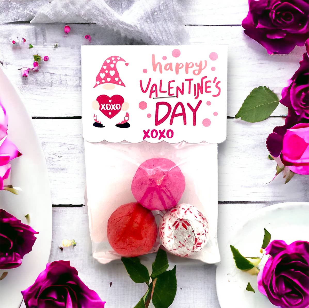 Seed Bombs - 3 Pack - Valentines Day Themed - Red, Pink, Pat