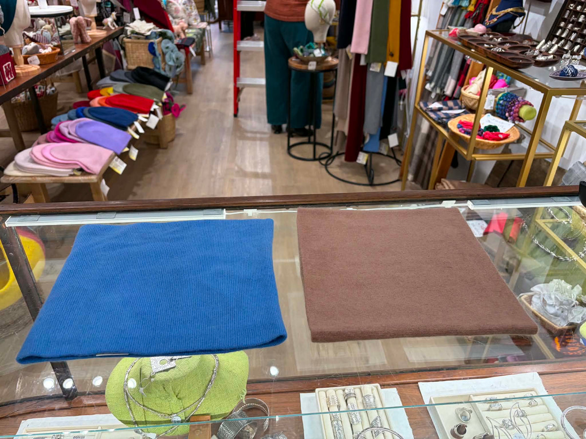 Camel Pure Cashmere Neck Warmer