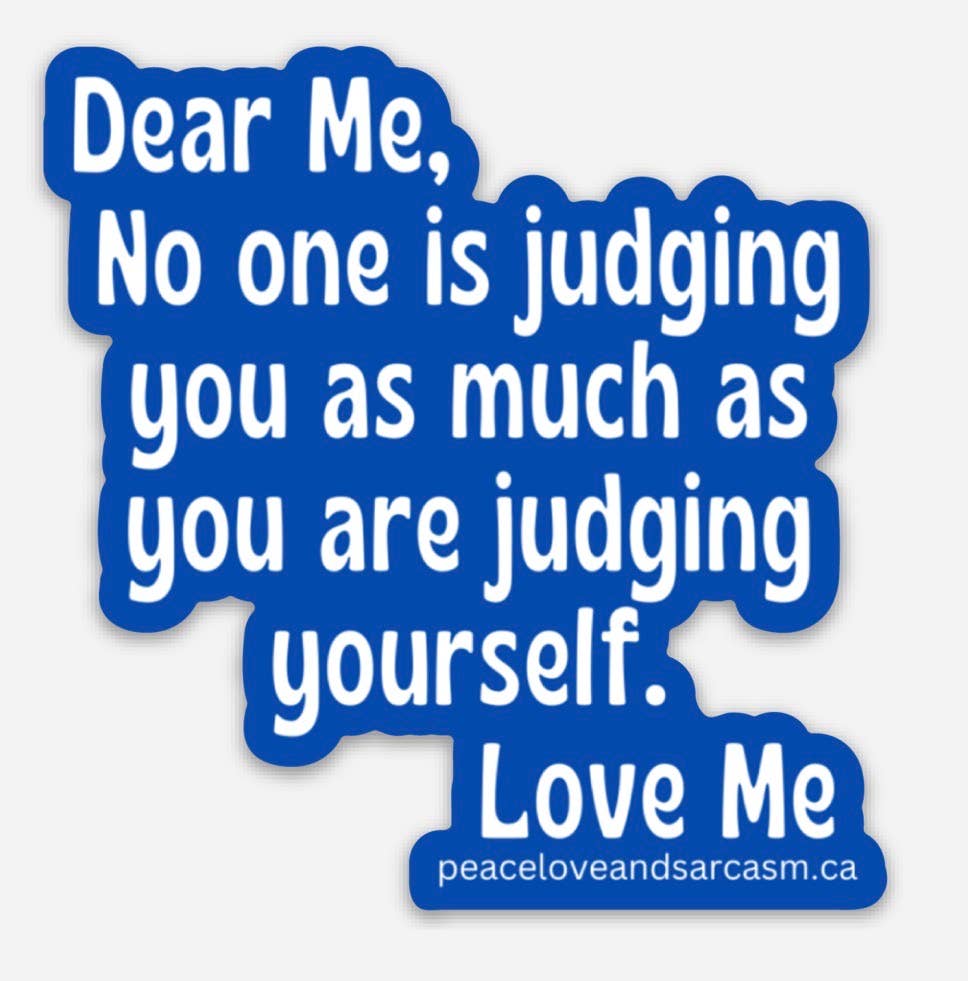 No One is Judging Sticker
