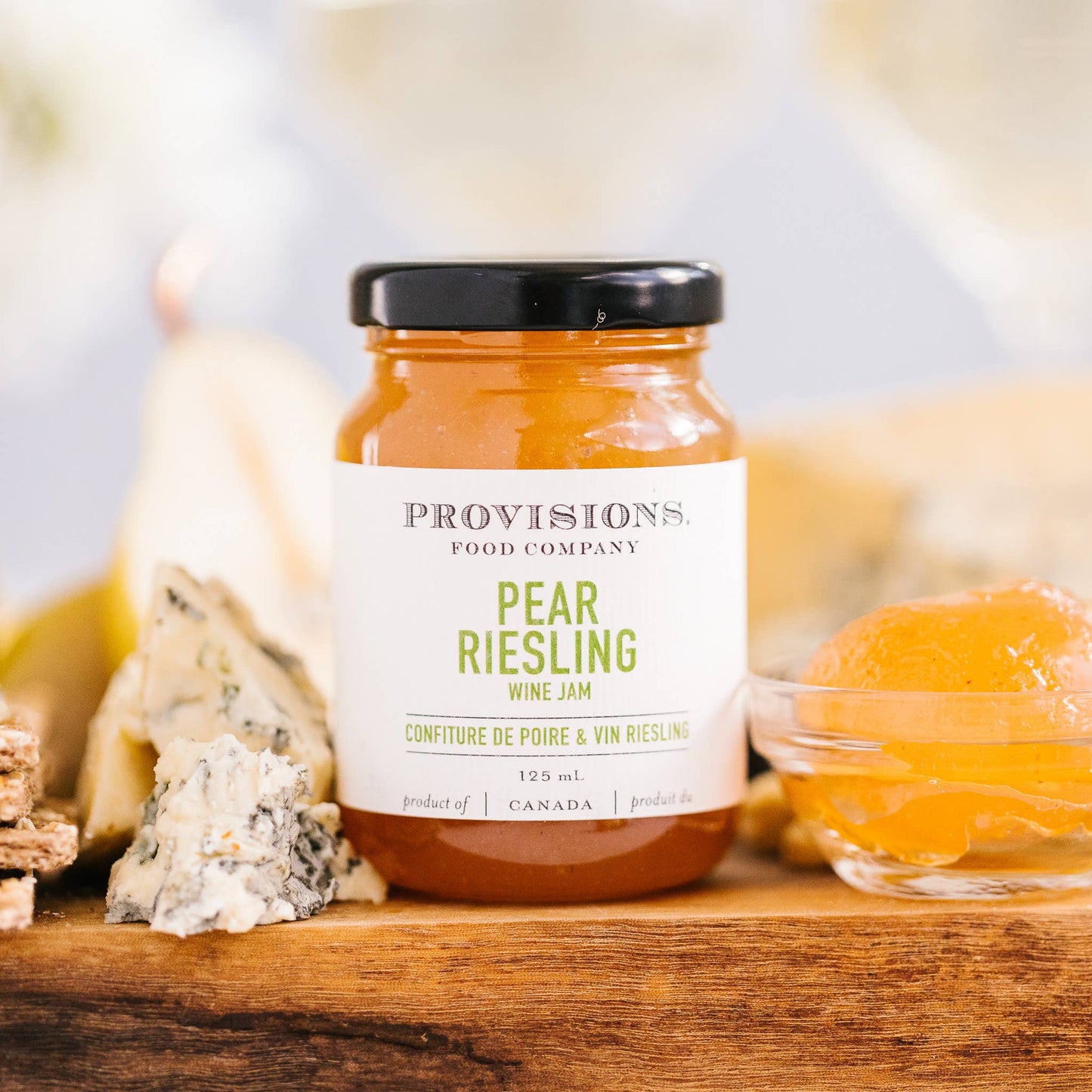 Pear Riesling Wine Jam: 125mL