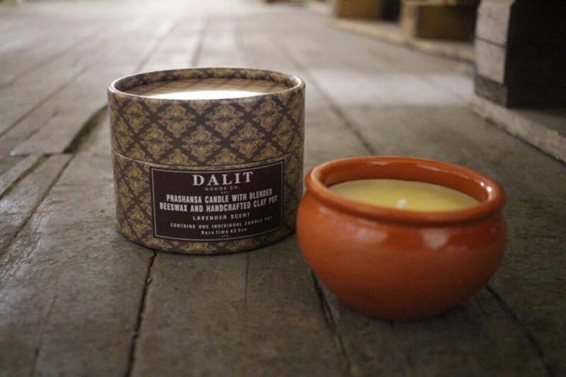 Glazed Beeswax Terracotta Candle | Original Scent 30hr Burn