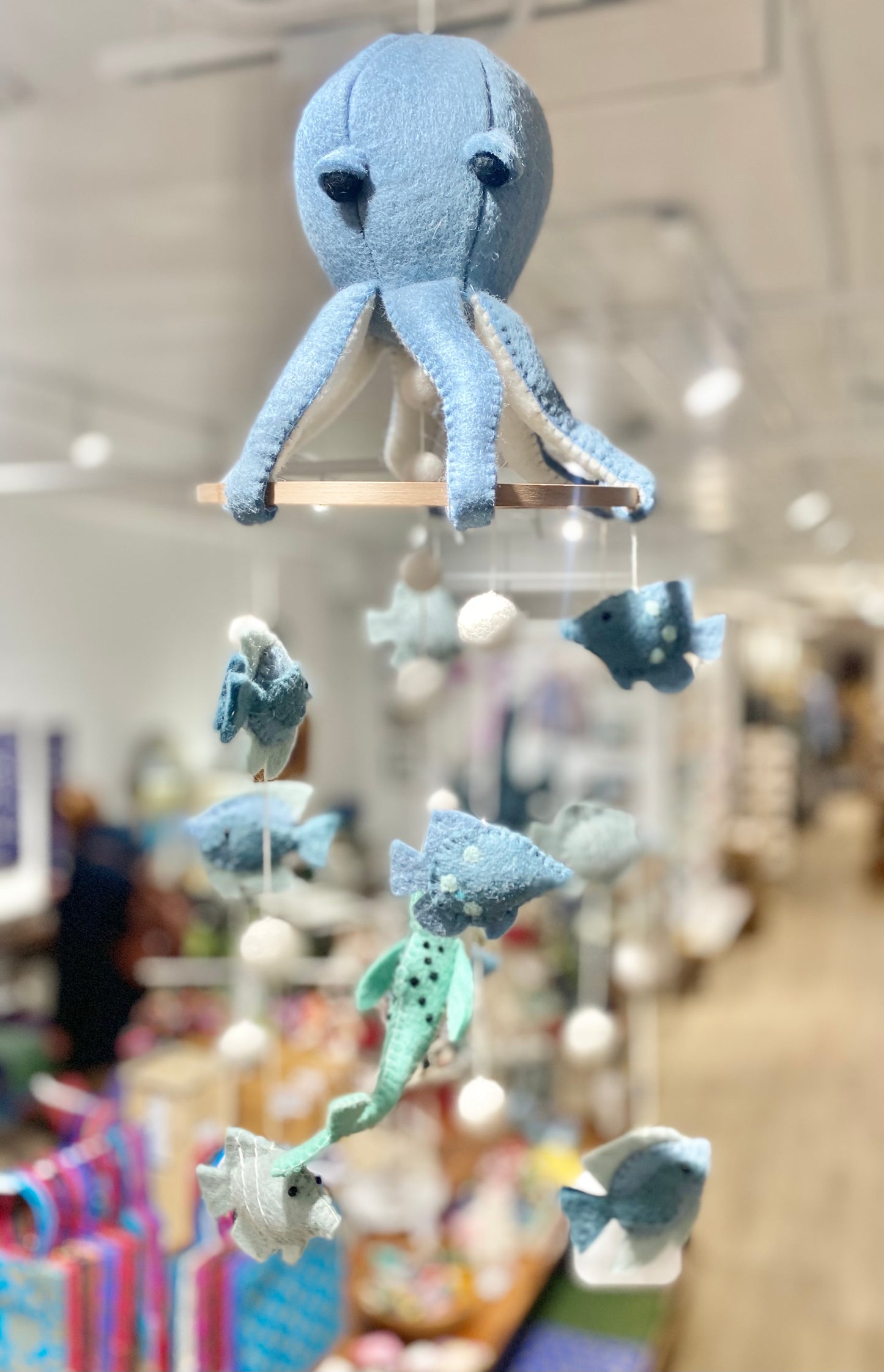 Blue Octopus Mobile