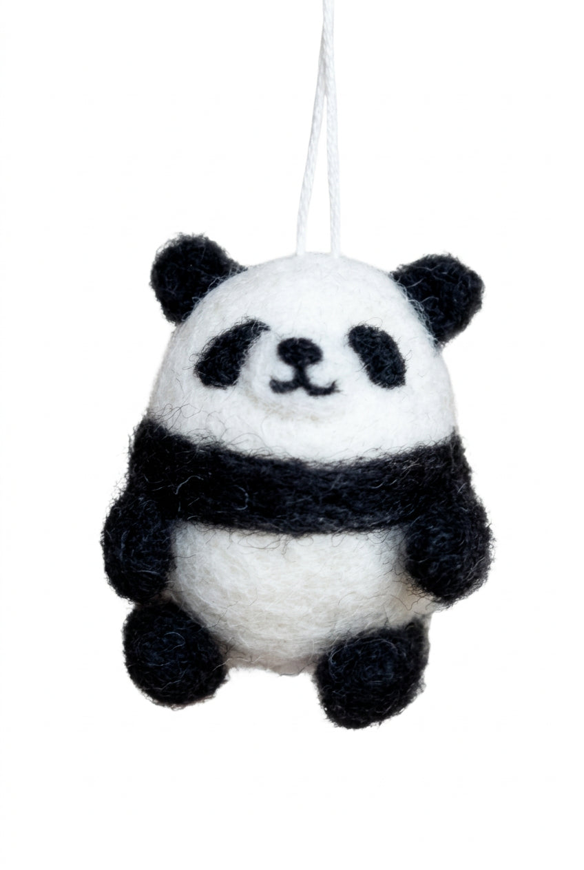 Mini Panda Bear Ornament 200