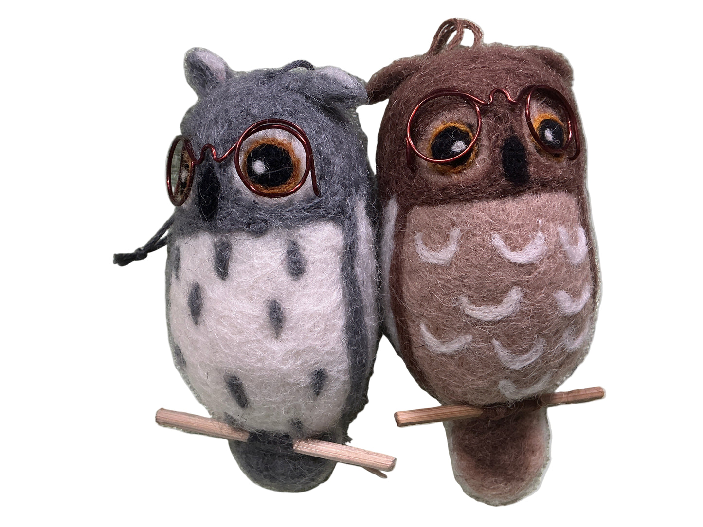 Owl with Glasses Ornament