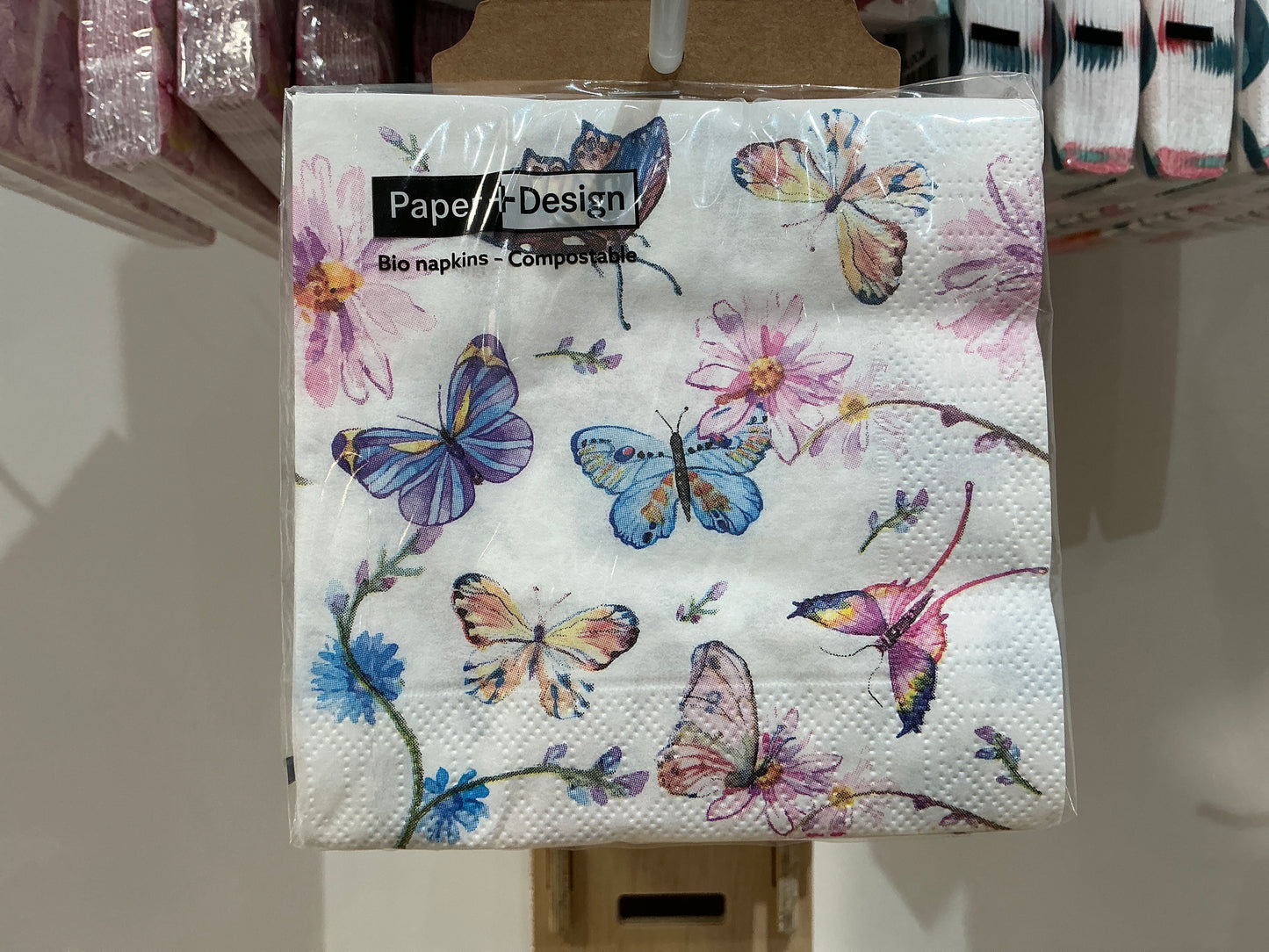 Butterfly napkins - mini