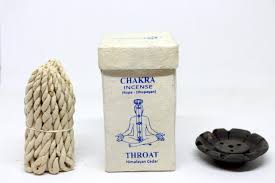 Boxed Rope Incense with Ceramic Lotus Burner - Throat Himalayan Cedar