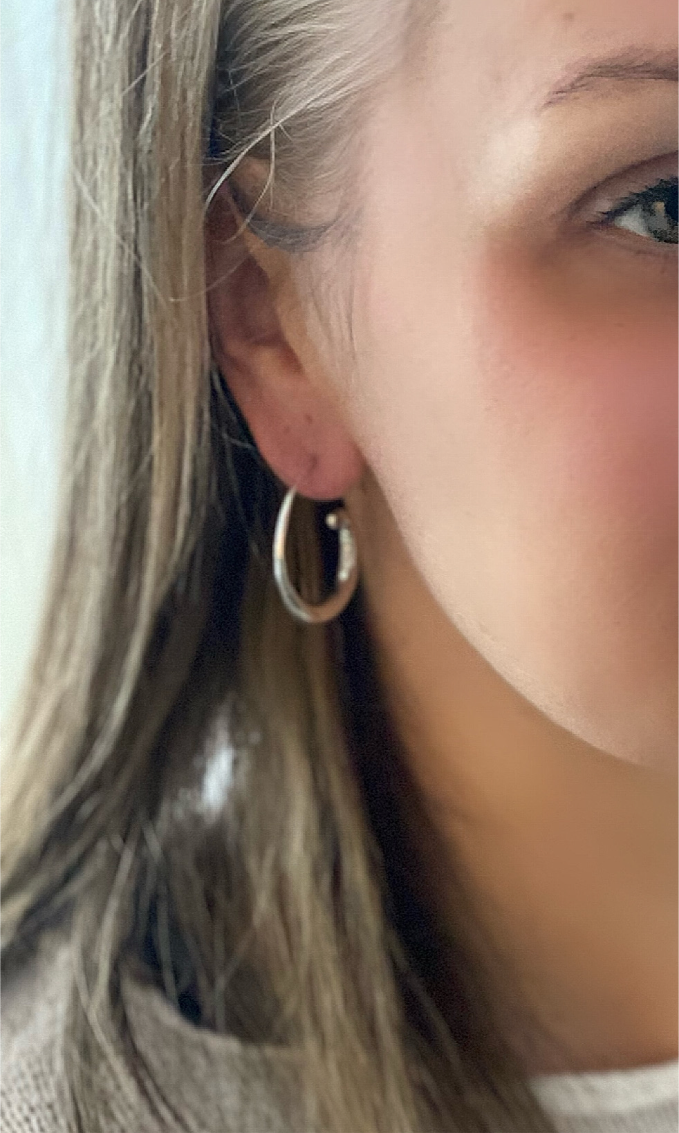 Infinity Spiral Earrings medium TE169