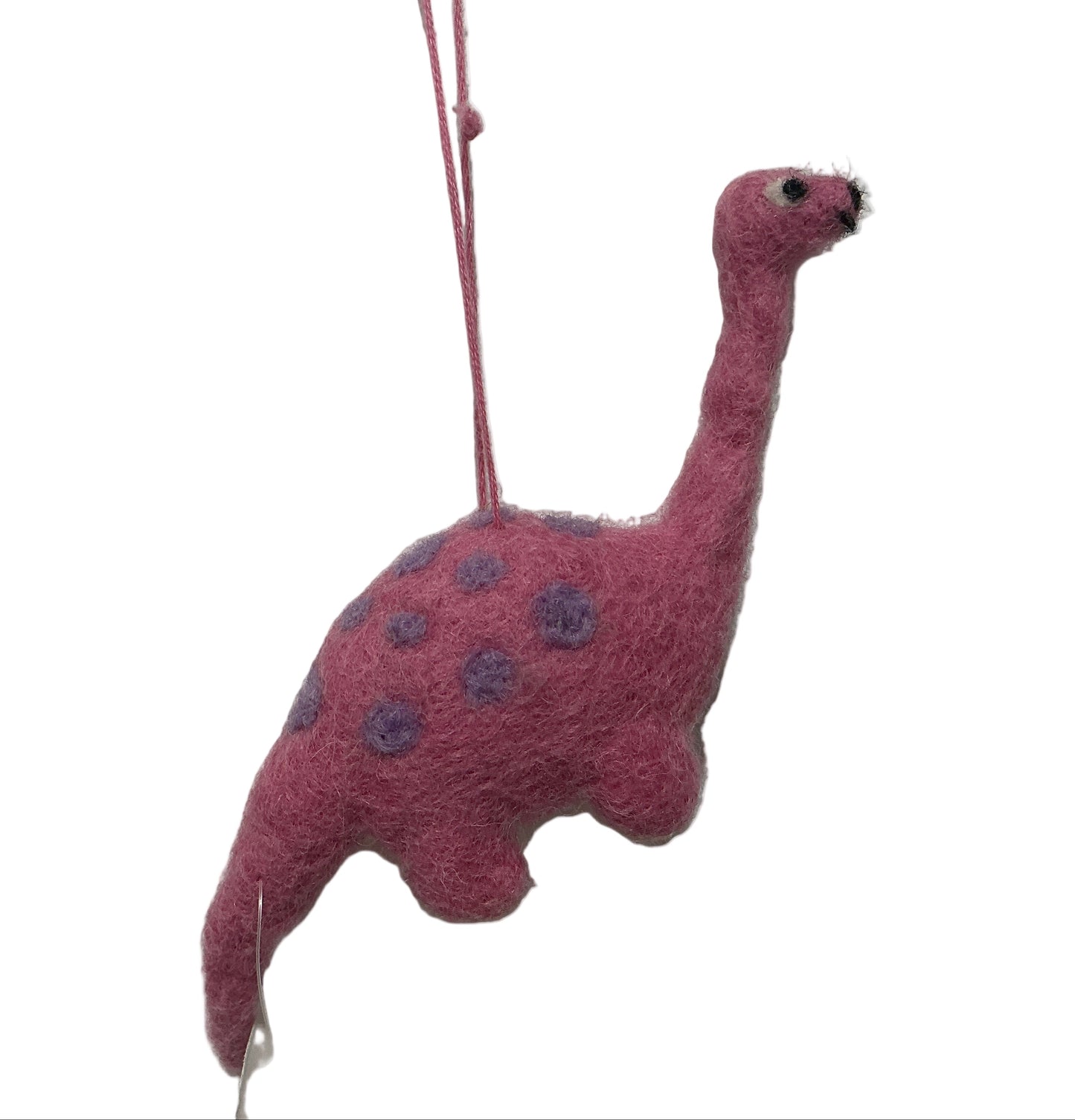 Pink Dino Ornament 246