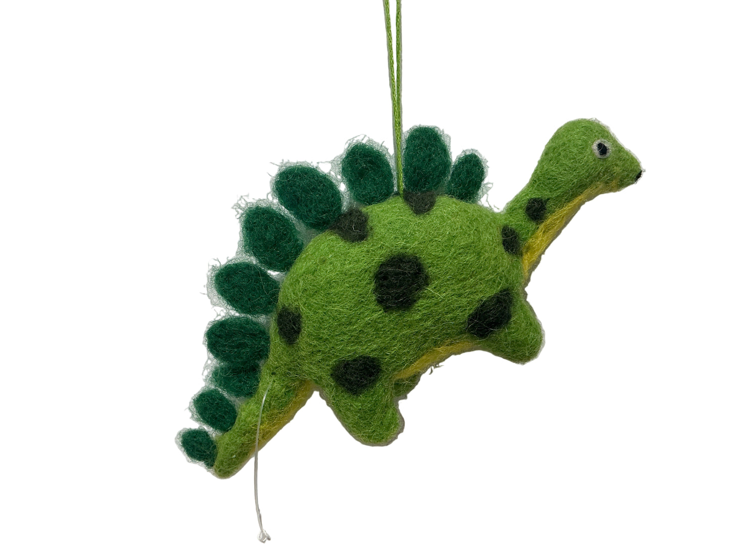 Green Dino Ornament 244