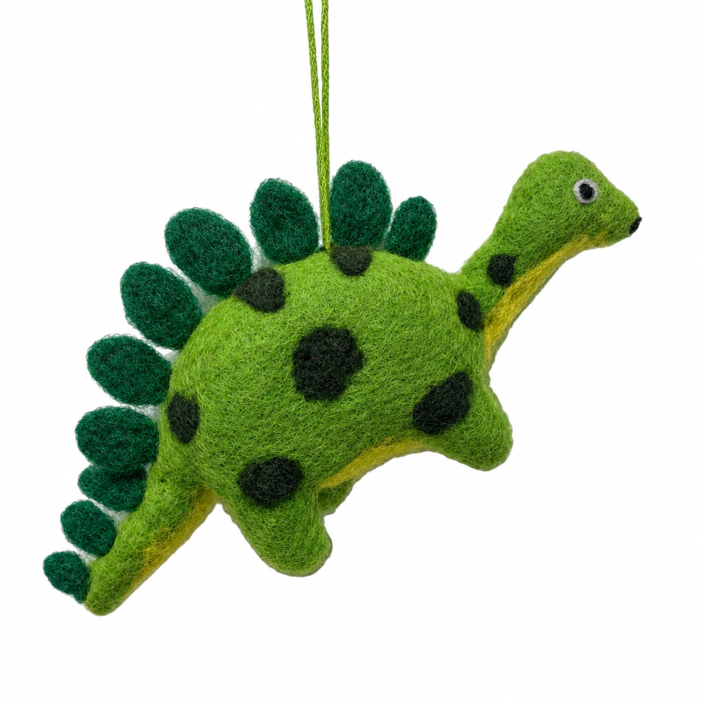 Green Dino Ornament