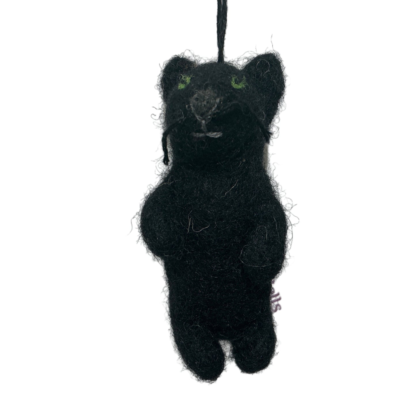 Mini Black Cat Ornament 210