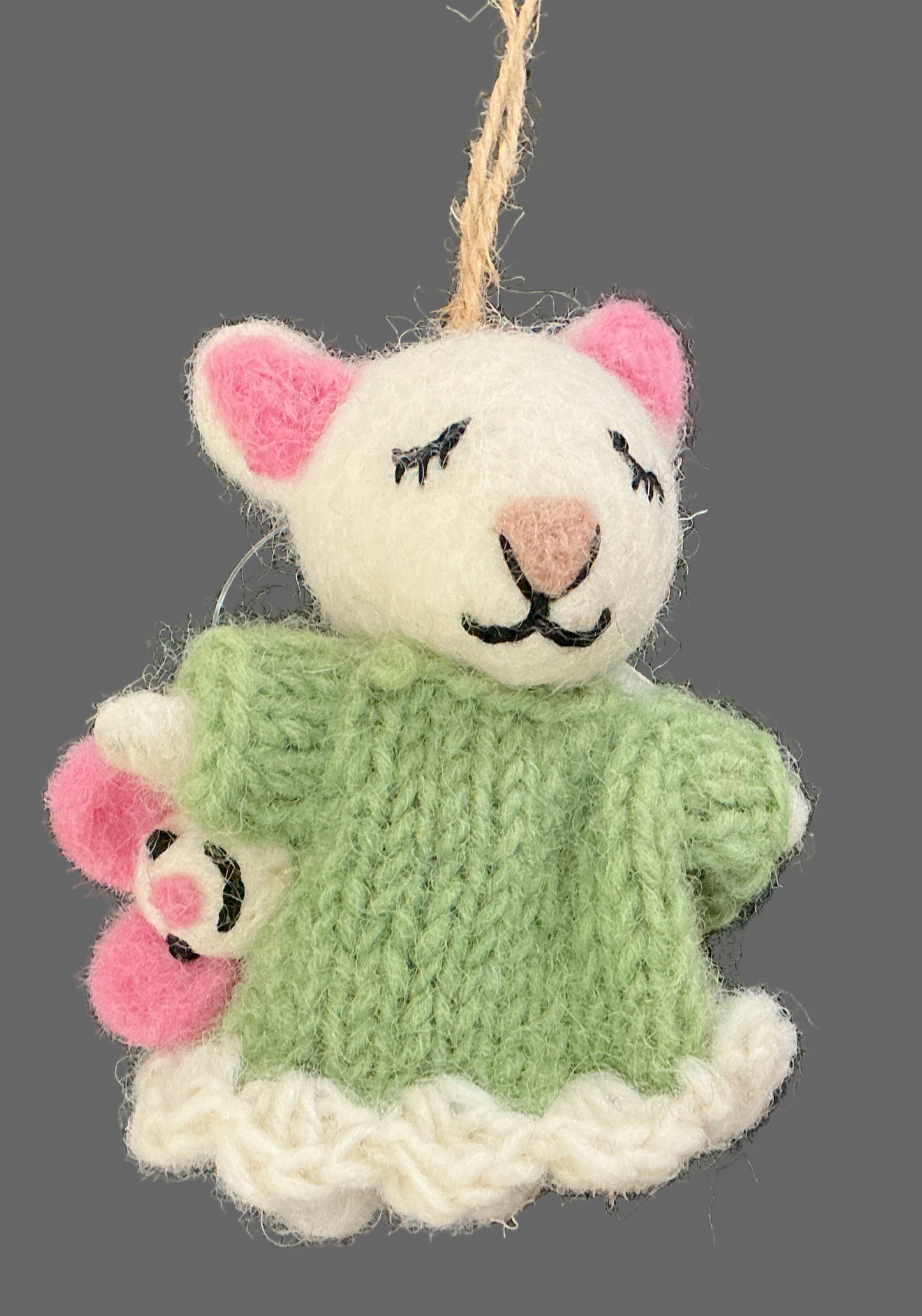 Baby Doll Mouse Ornament 201