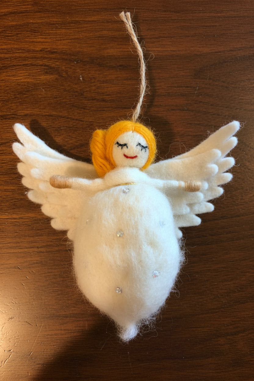 Golden Angel Ornament