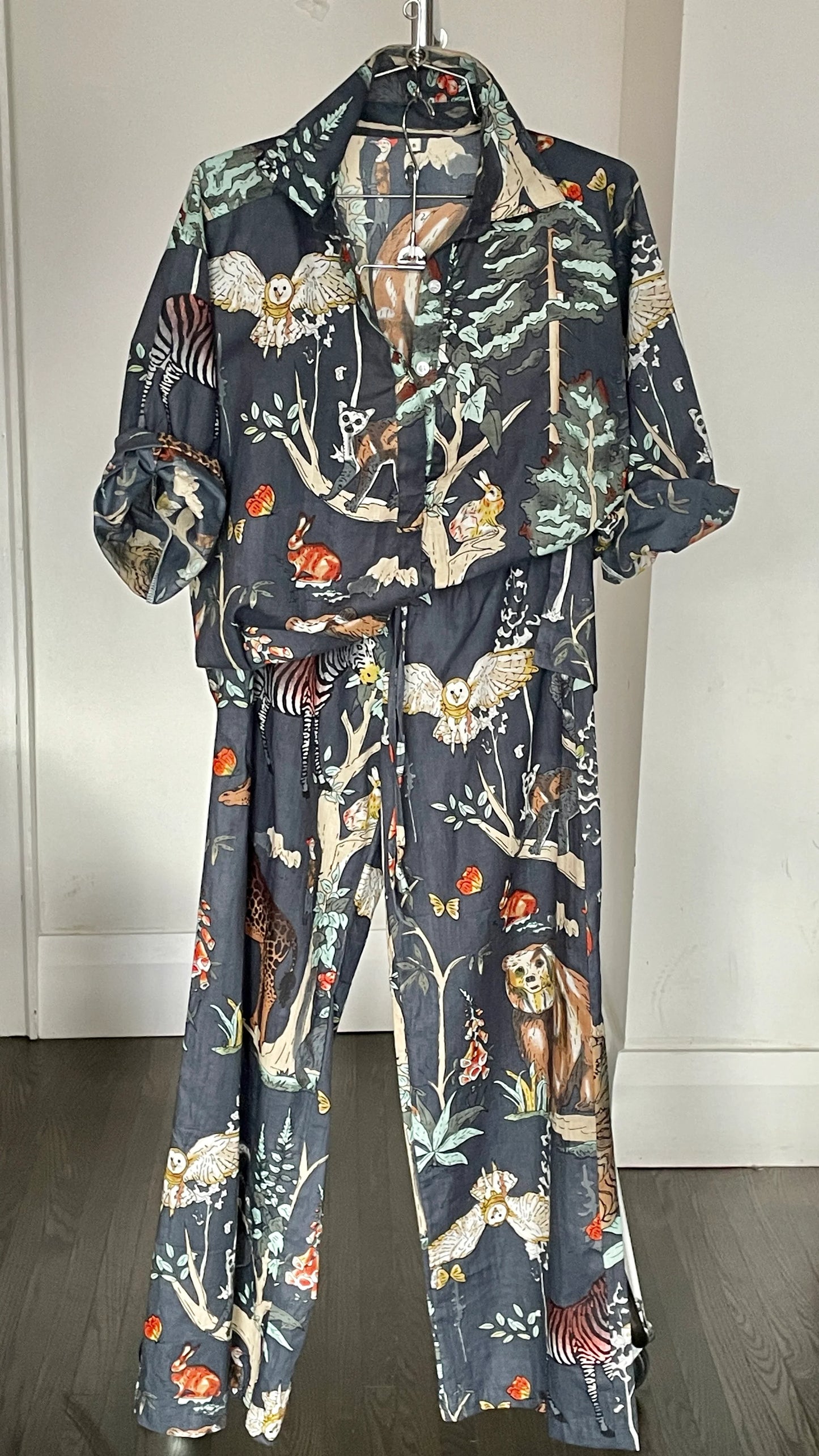 Cotten 2 piece women’s top and bottom set
