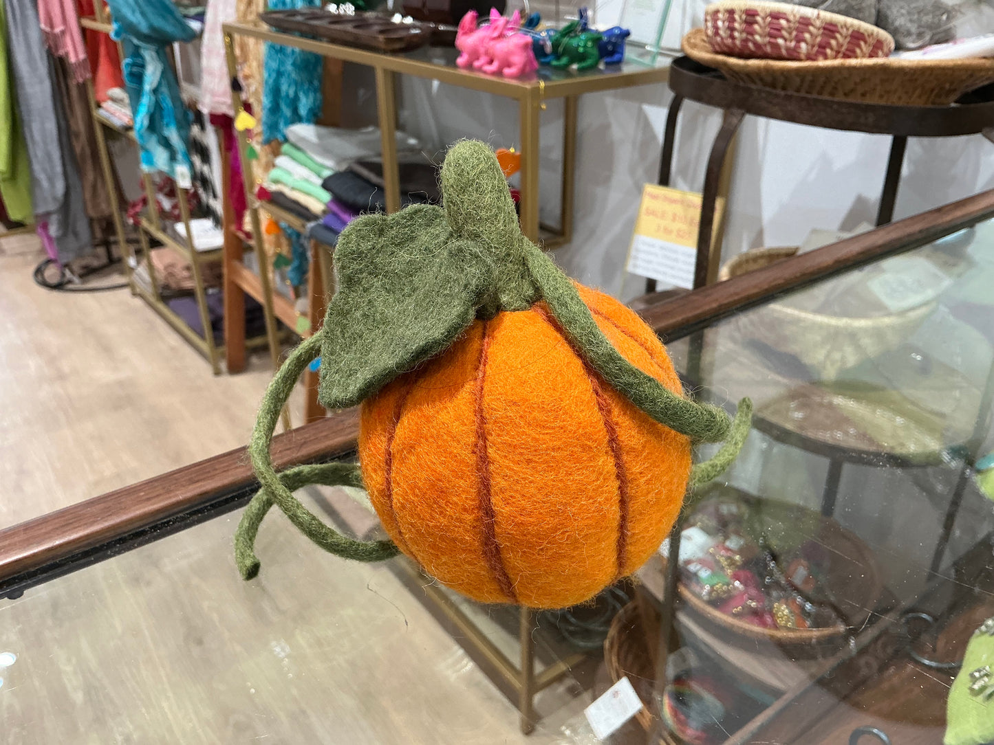 Small Wool Pumpkin