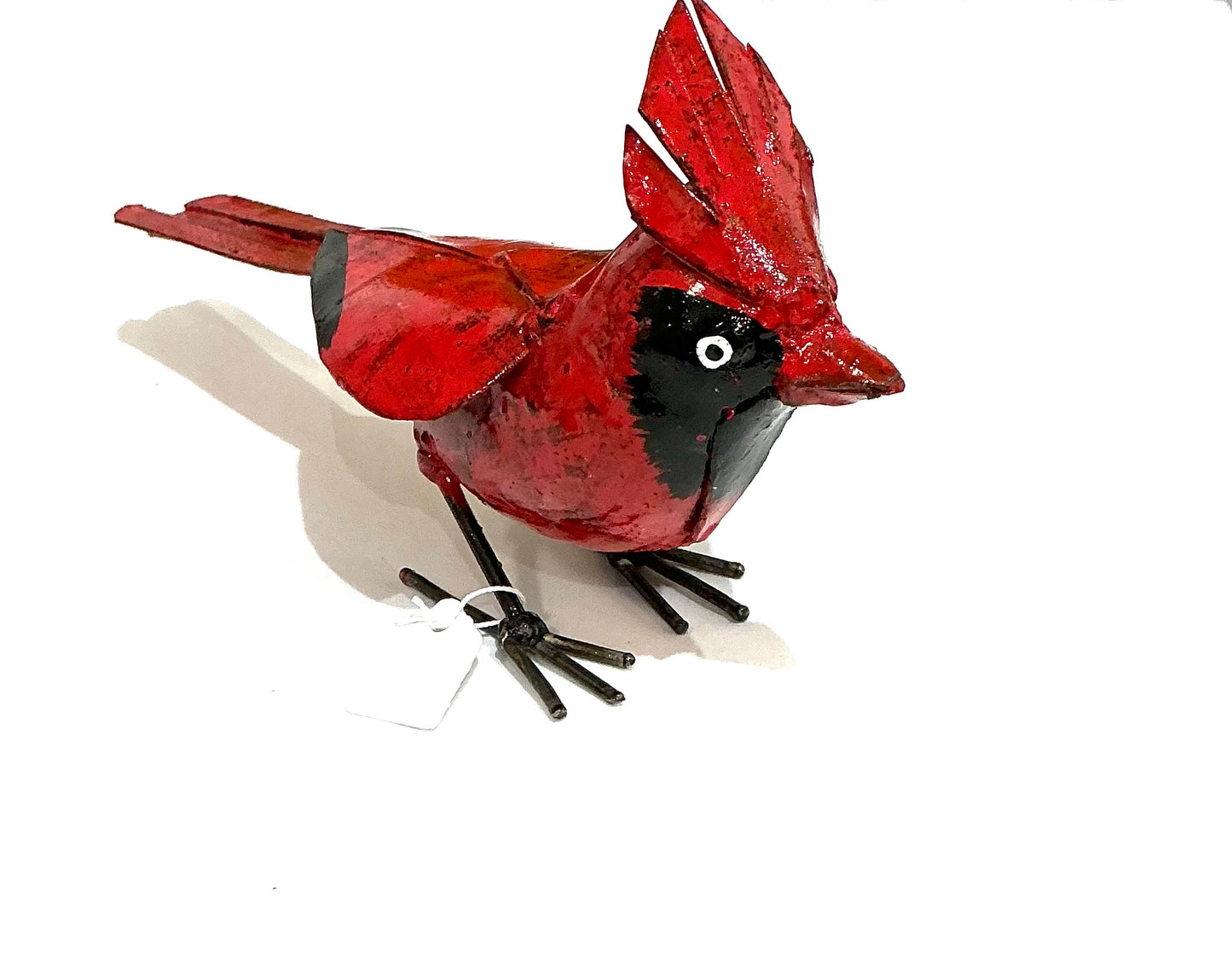 Sm01 Metal Red Cardinal Bird