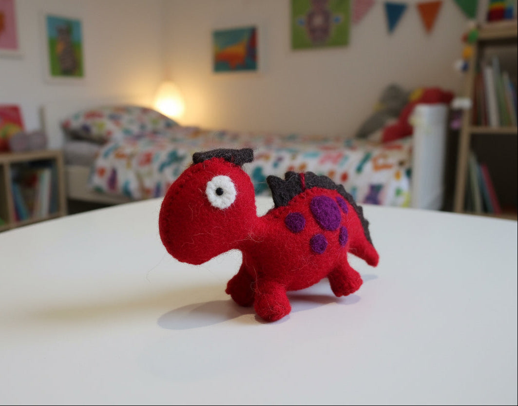 Red Dino Ornament