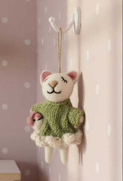 Baby Doll Mouse Ornament 201