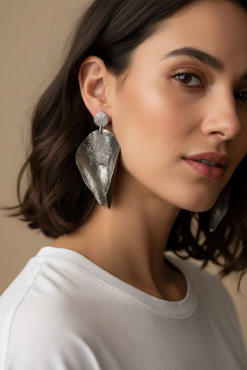 Nadia arapima metallic earringsj