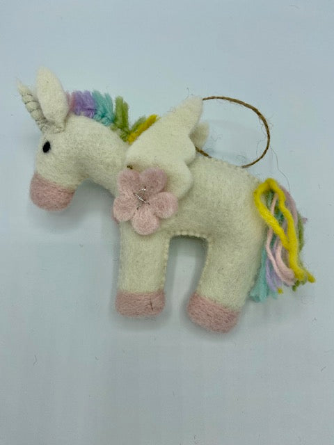 Pastel Unicorn Ornament 239