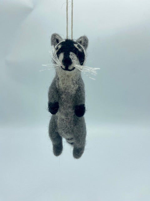 Raccoon Ornament 232