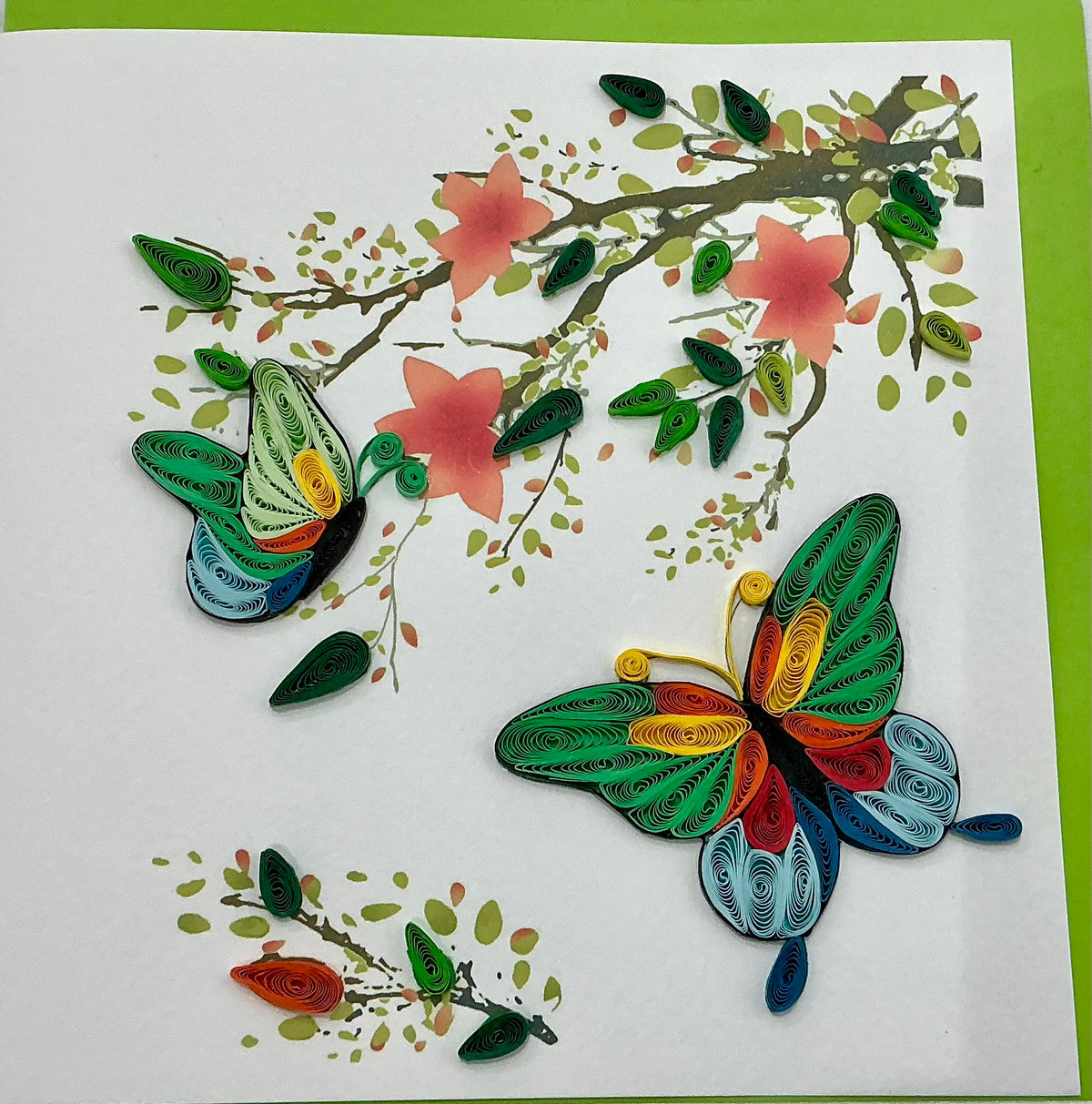 Card - butterflies
